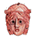 female Greek mask