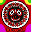 smiling graphic