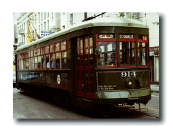 photo of streetcar
