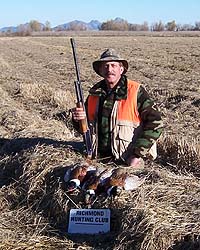 Angelo Nogara at the Richmond Hunting Club