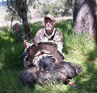 Al Taglieri with a Tom Turkey